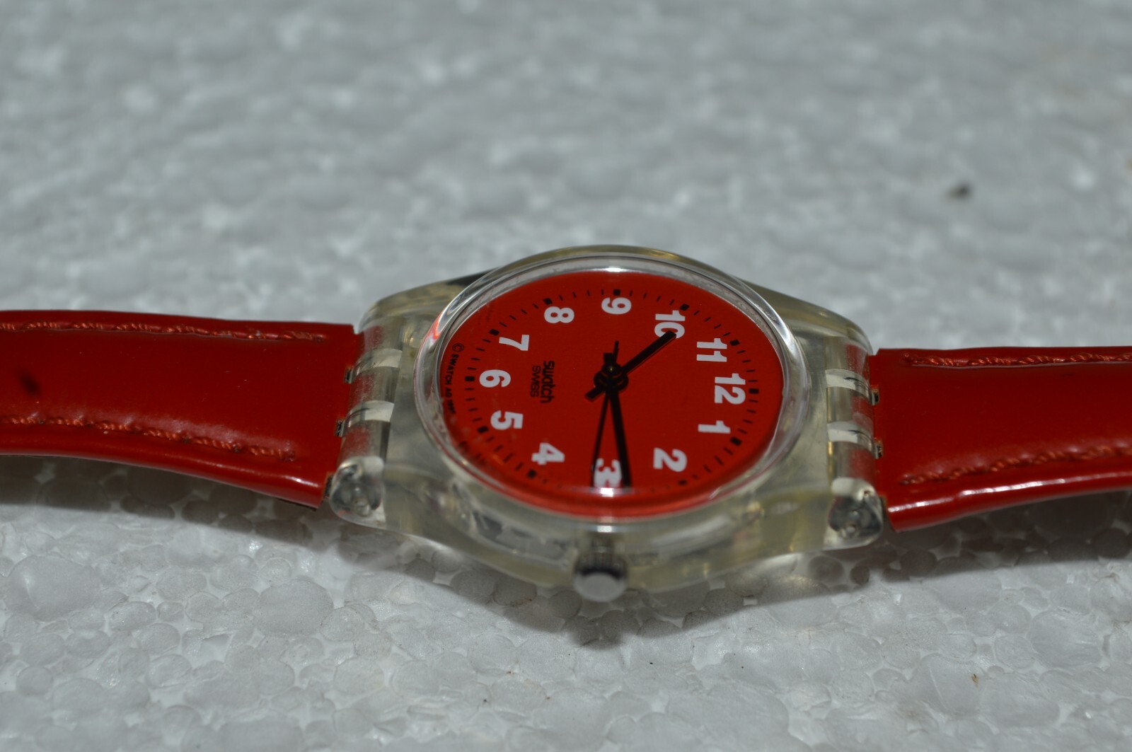 1996 Swatch Watch LK155 GLOSS Swiss Lady Quartz 25mm Originals Tested Vintage 96