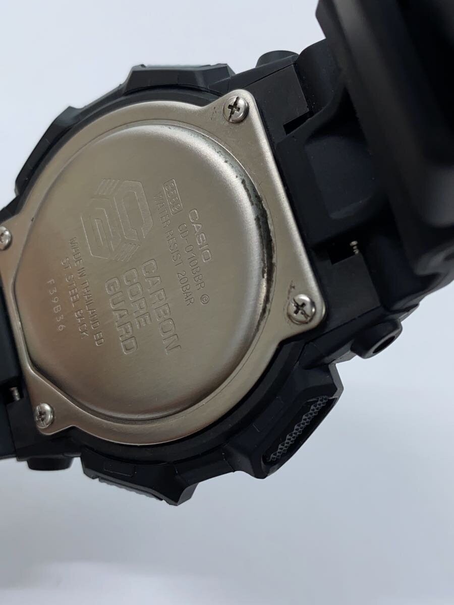 CASIO Quartz Watch G SHOCK Digital Rubber Red Black GD 010BBR 1JF