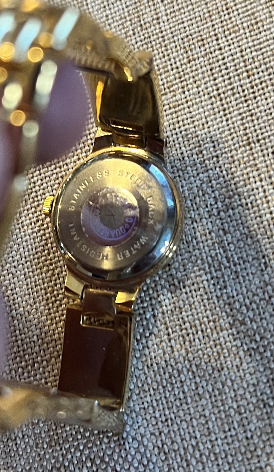 Geneva Gift His And Hers Gold Tone Matching Watch Set Classic Collection