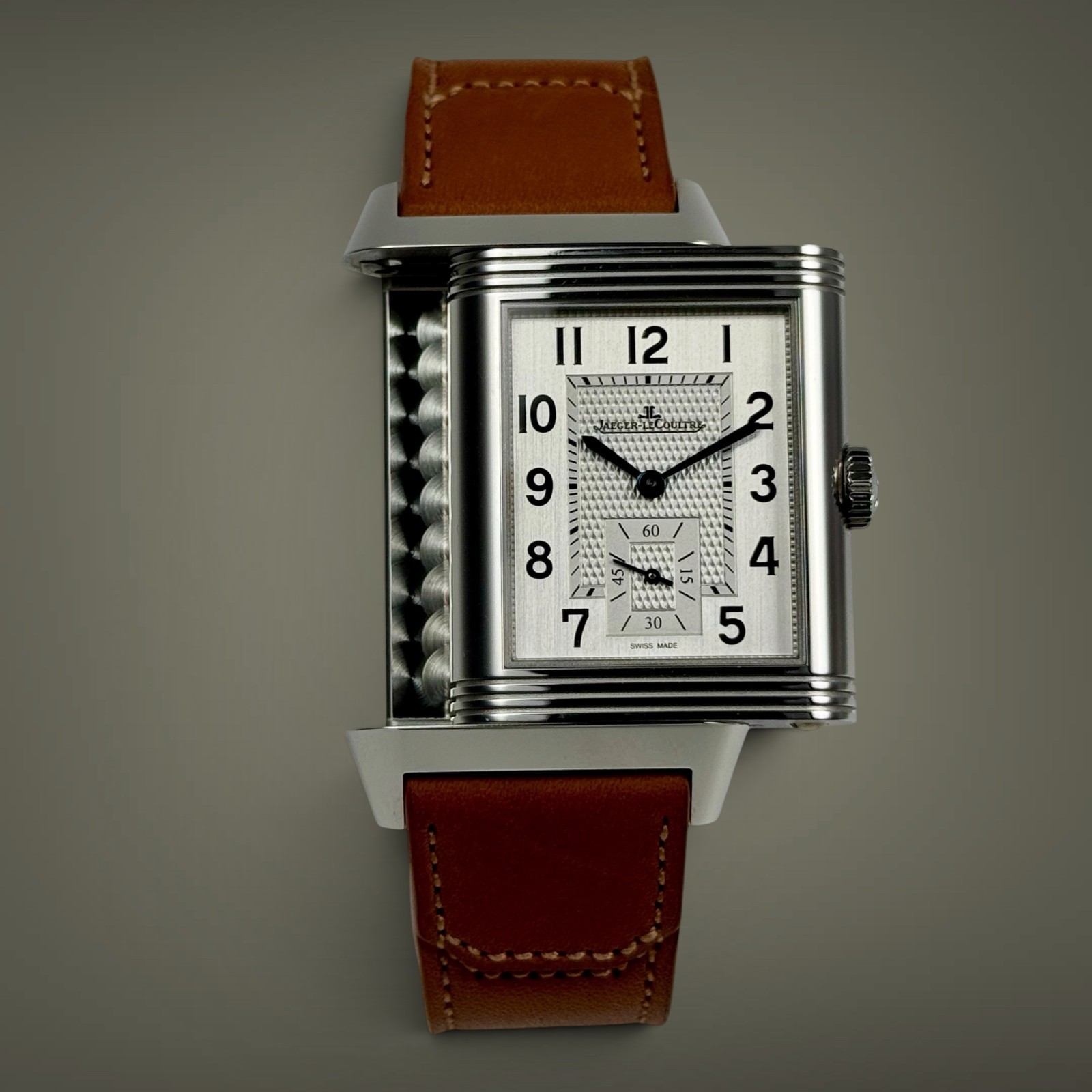 MINT Jaeger-LeCoultre JLC Reverso Classic Duoface Small Seconds Q3848423 B&Ps