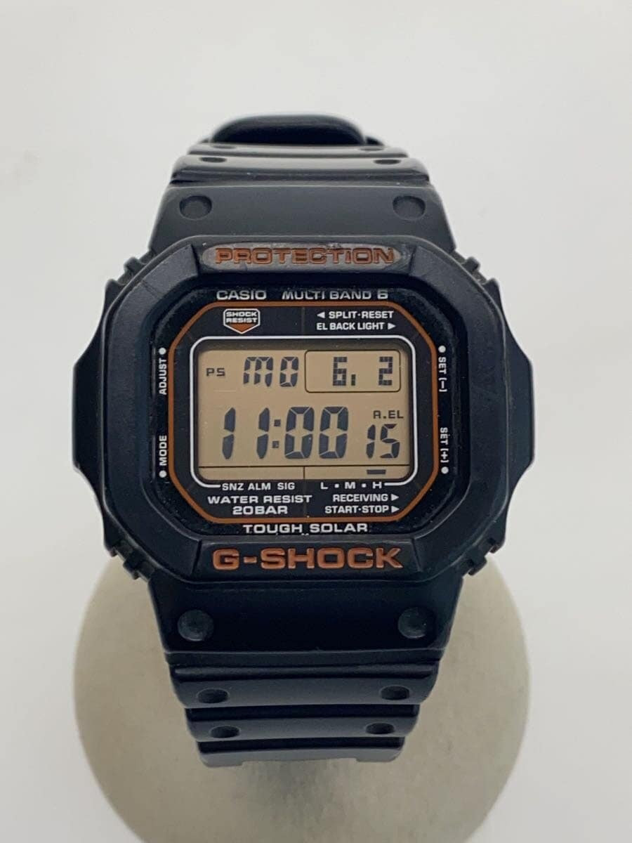 Casio G-SHOCK GW-M5610R-1JF Tough Solar Black Digital Watch Used Japan