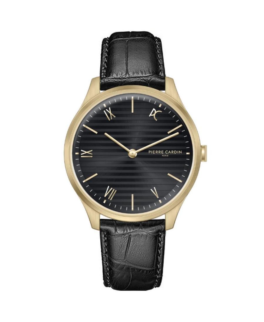 PIERRE CARDIN Men Analog Quartz Casual Watch Classic Dress Black Dial Waterproof