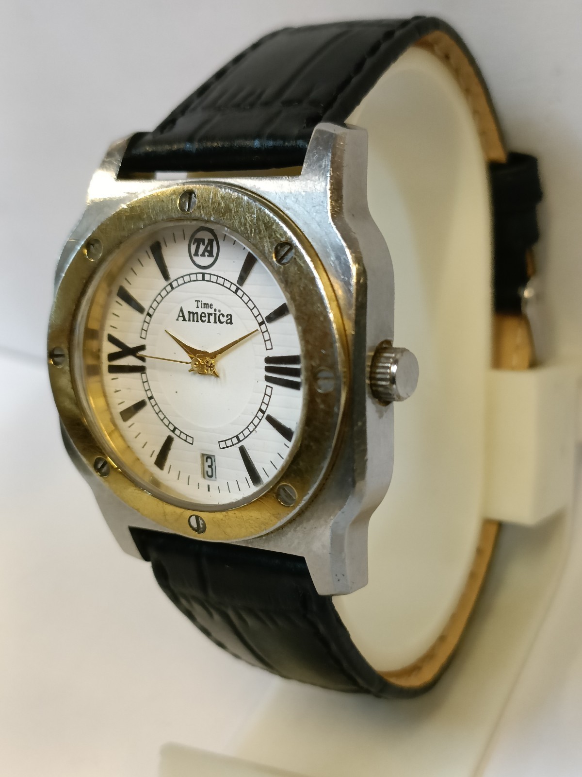 ADVERTISEMENT AMERICAN EXPRESS 5 YEARS OF SERVICE TIME AMERICA QUARTZ MEN’S WORK