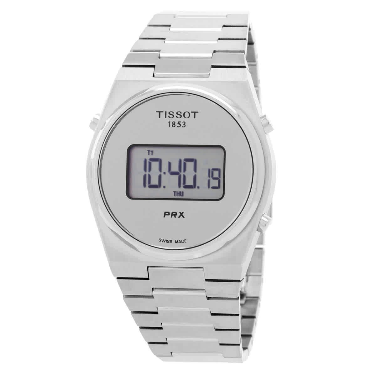 Tissot PRX Digital Quartz Silver Dial Men’s Watch T1374631103000
