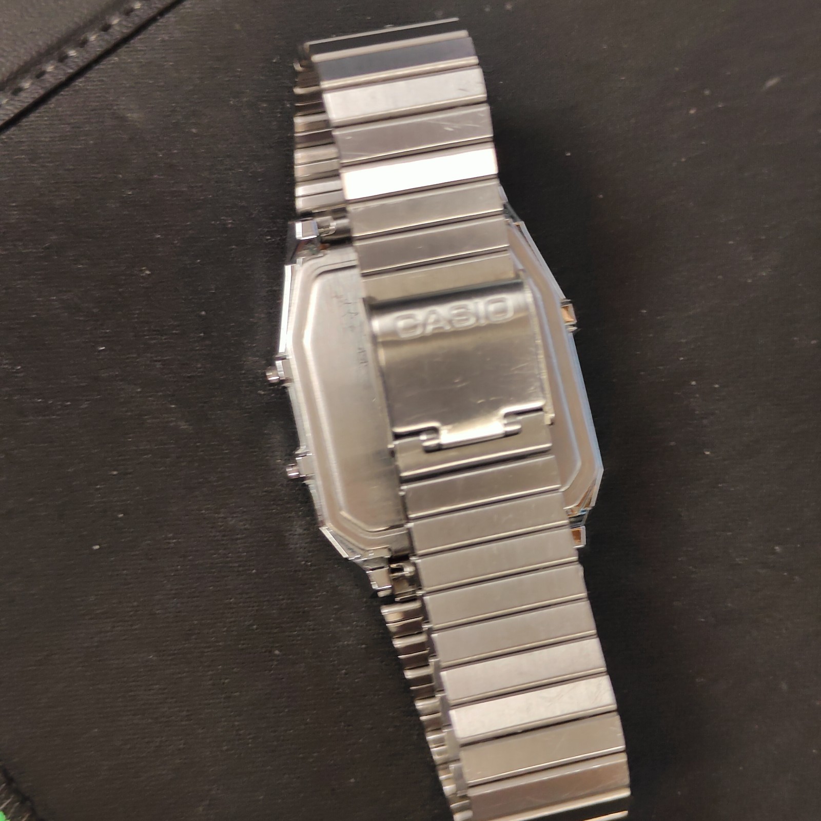 VTG Casio AQ-800E-7A Silver Stainless Steel Analog & Digital Women Watch