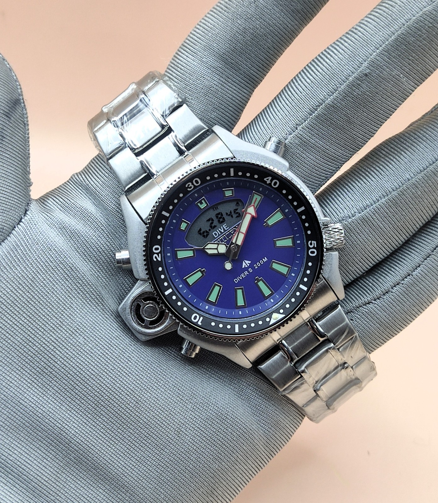 Amazing Citizen Promaster Aqualand Blue Dial Refurbished Men’s Wrist Watch