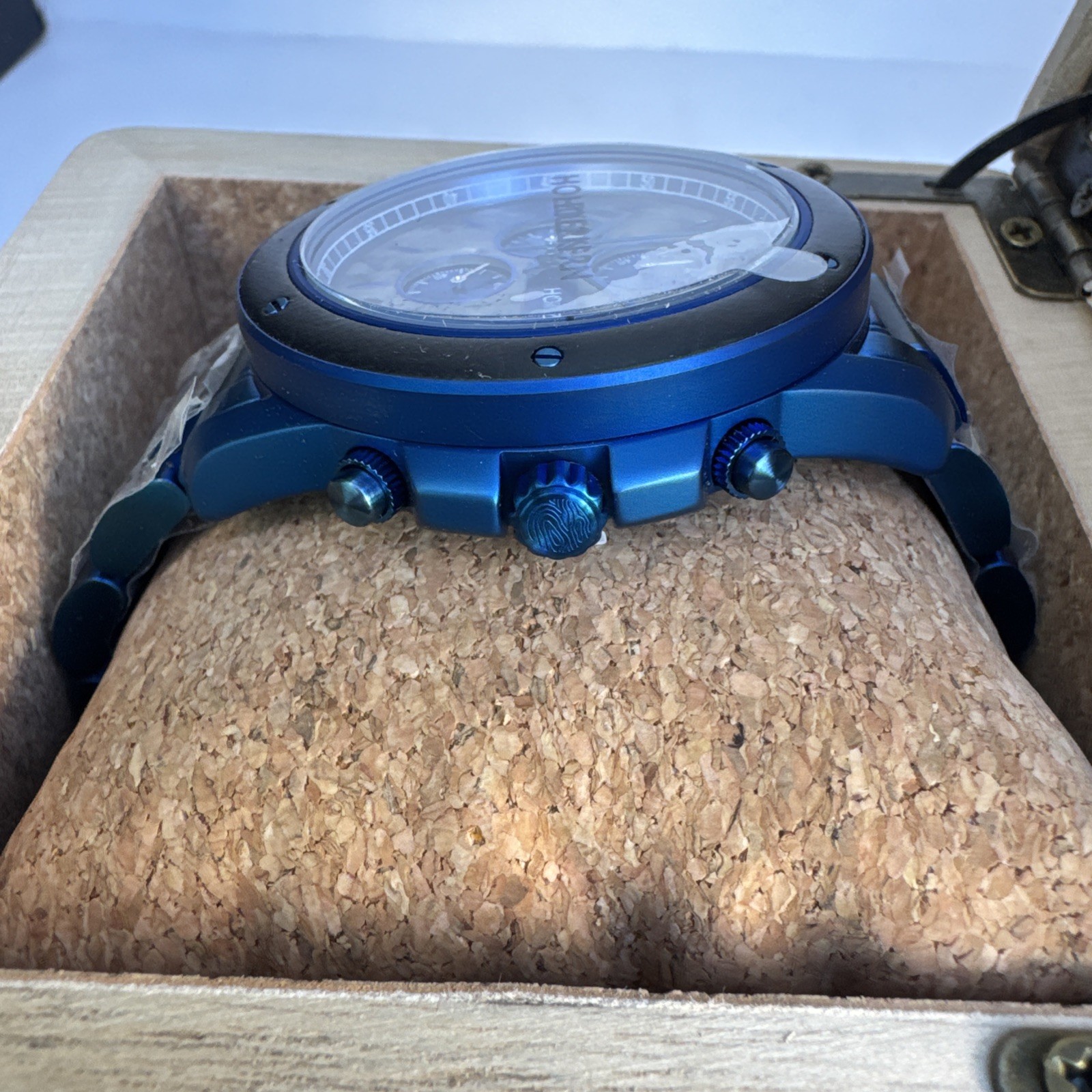 Holzkern Priamus Maple/marble Chronograph Watch 44mm