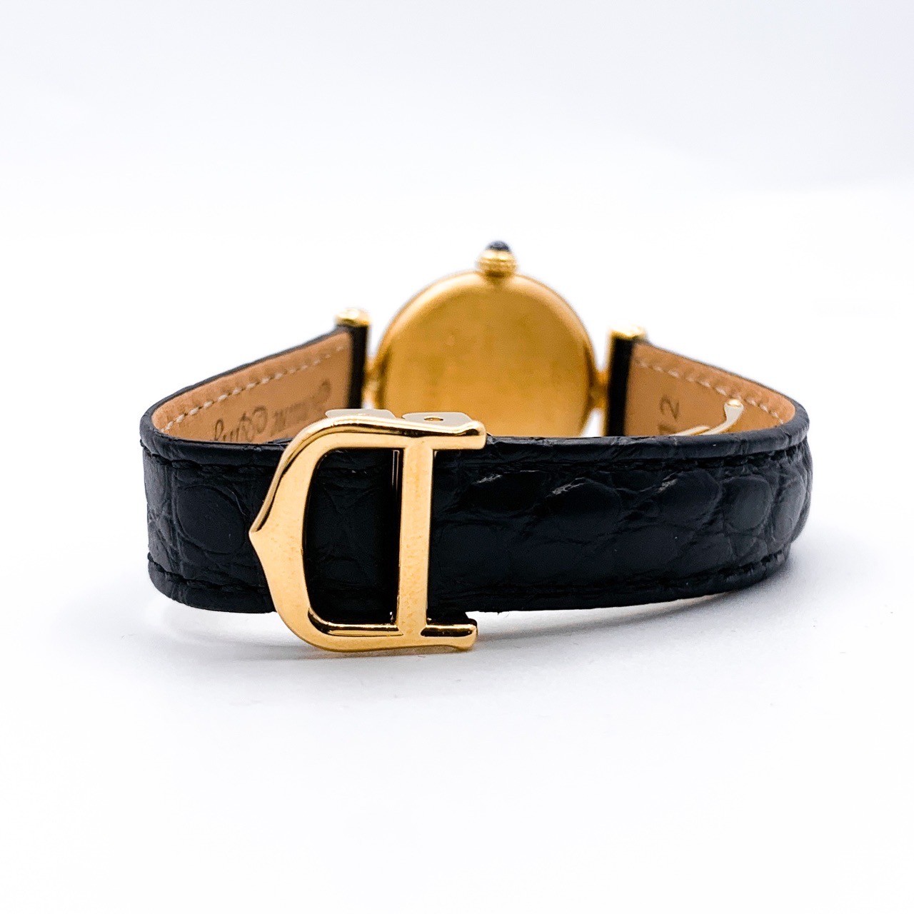CARTIER Must Colisée, Center Grey Roman Dial, Gold Women Watches Watch