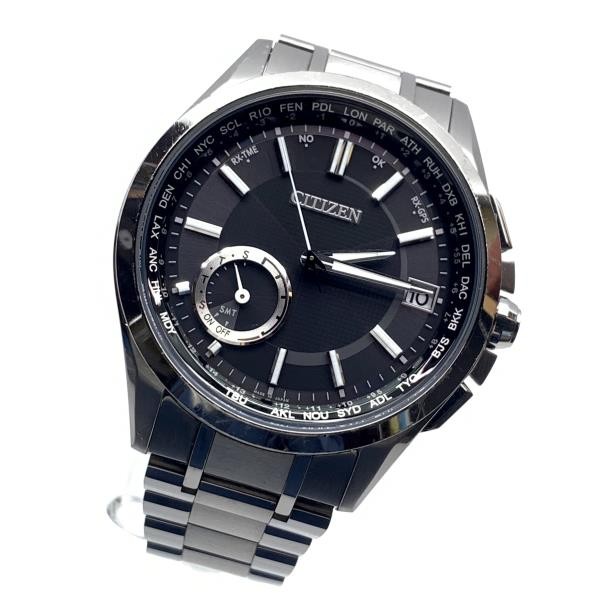 Citizen Atessa F150-T021581 Solar Quartz Titanium Black Dial Men’s Watch