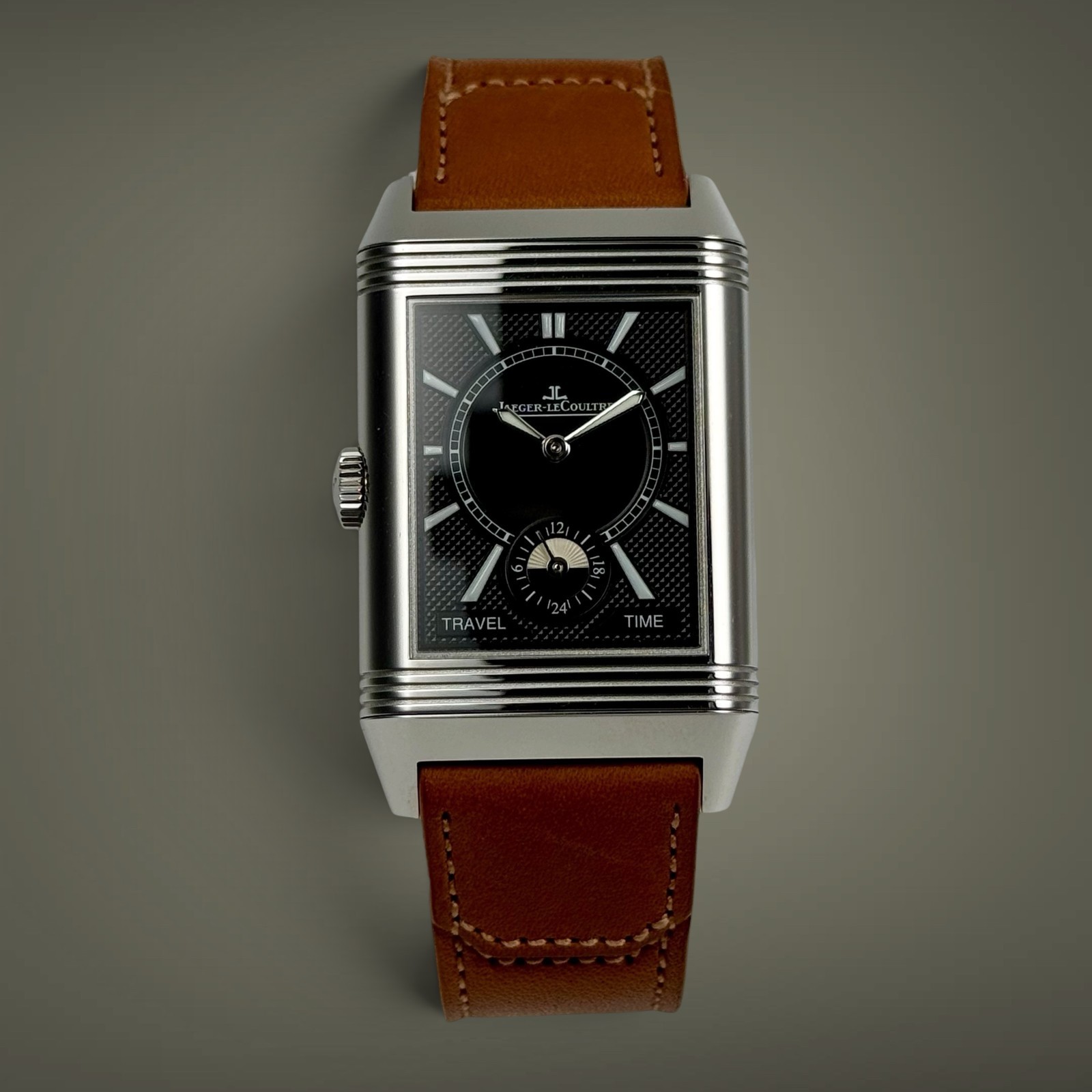 MINT Jaeger-LeCoultre JLC Reverso Classic Duoface Small Seconds Q3848423 B&Ps