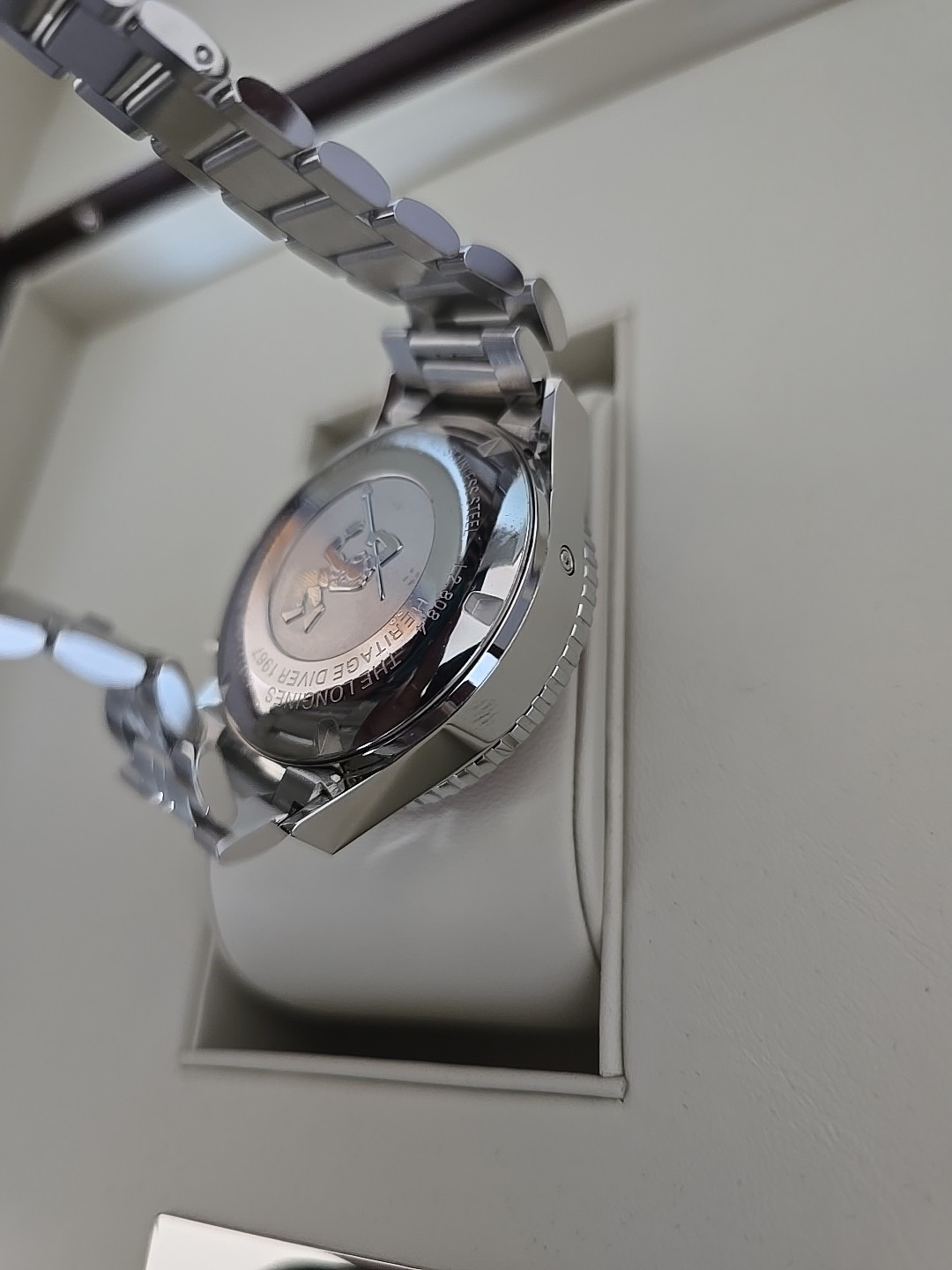 The Longines Heritage Diver 1967 L2.808.4.52.6 Chronograph Watch