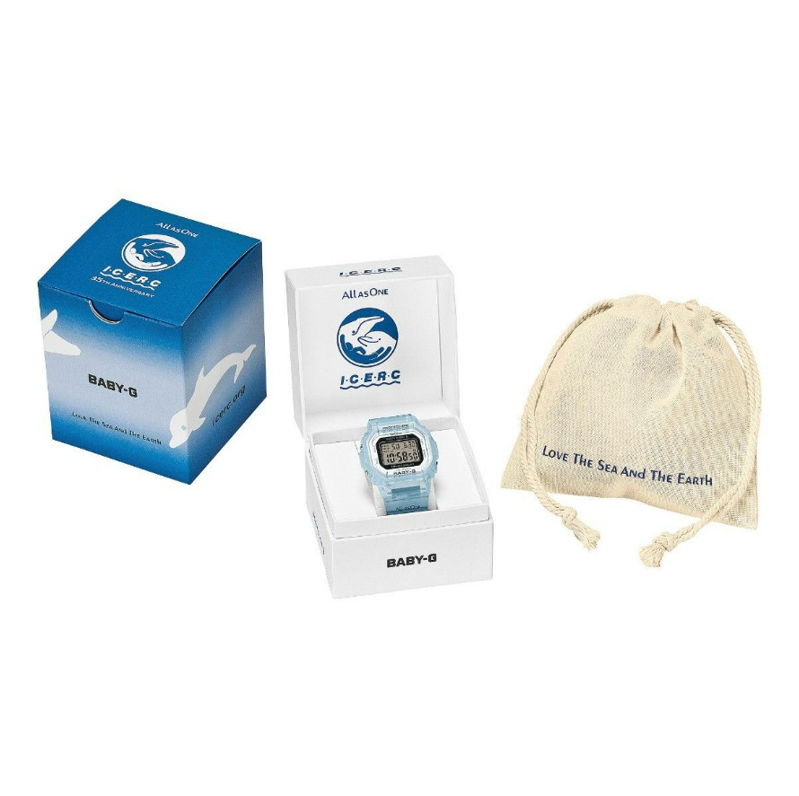 CASIO Baby-G BGD-5650K-2JR ICERC Dolphin & Whale Love The Sea Earth Watch