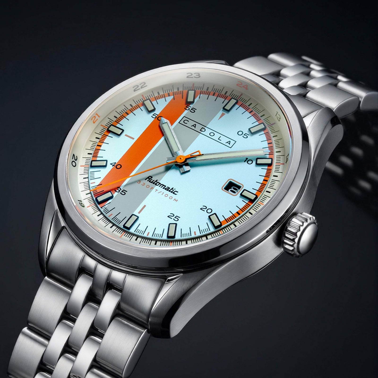 Cadola Pista Stainless Steel 43mm Automatic Wristwatch CD-1031-55