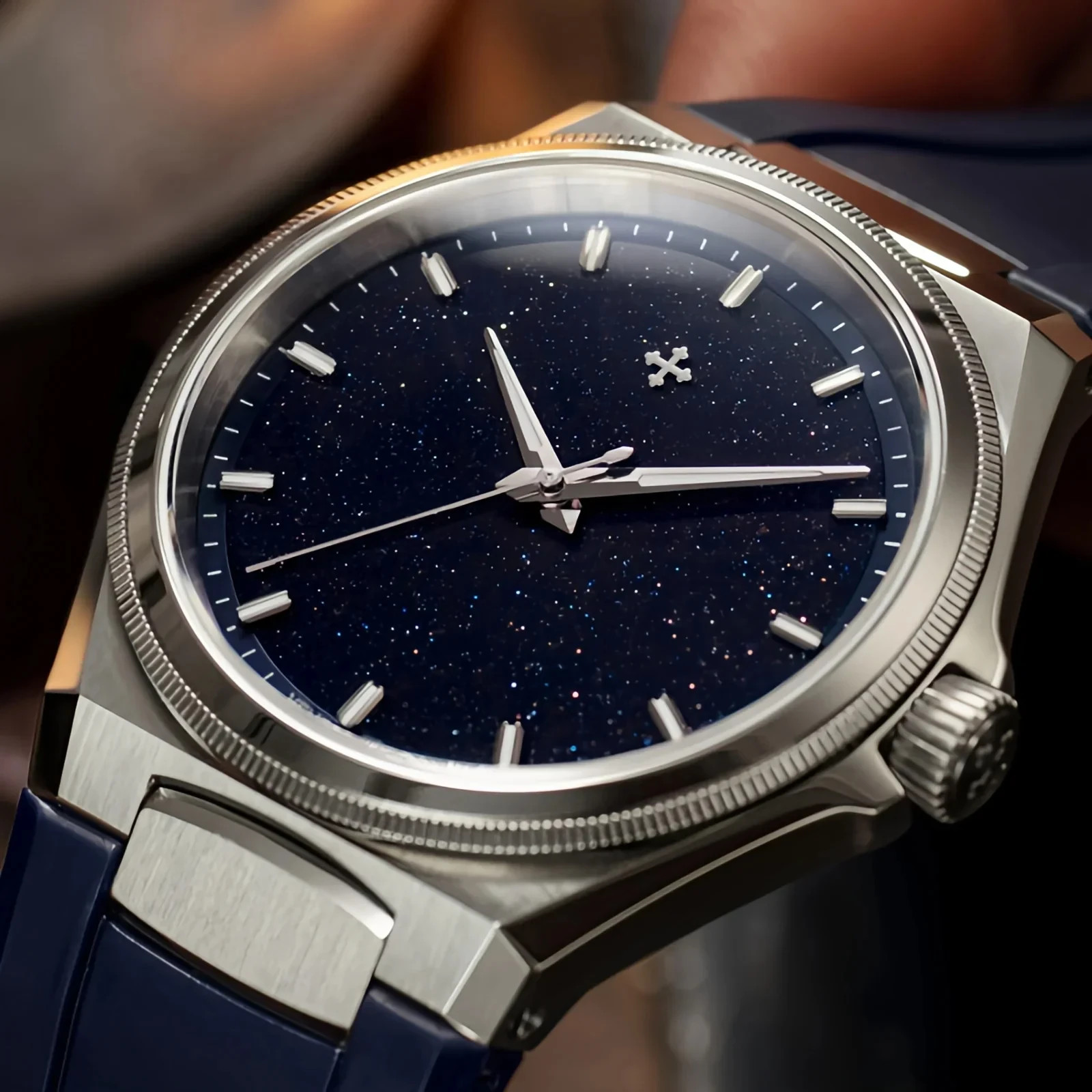 VENEZIANICO Arsenale Avventurina 6221550 Blue Dial Stainless Steel Case Watch