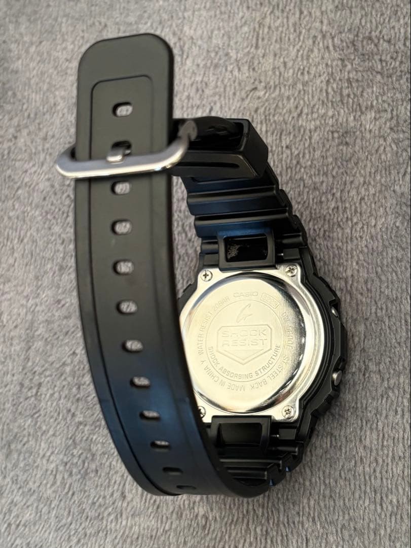 CASIO G-SHOCK DW-5600E, battery replaced with a new one.