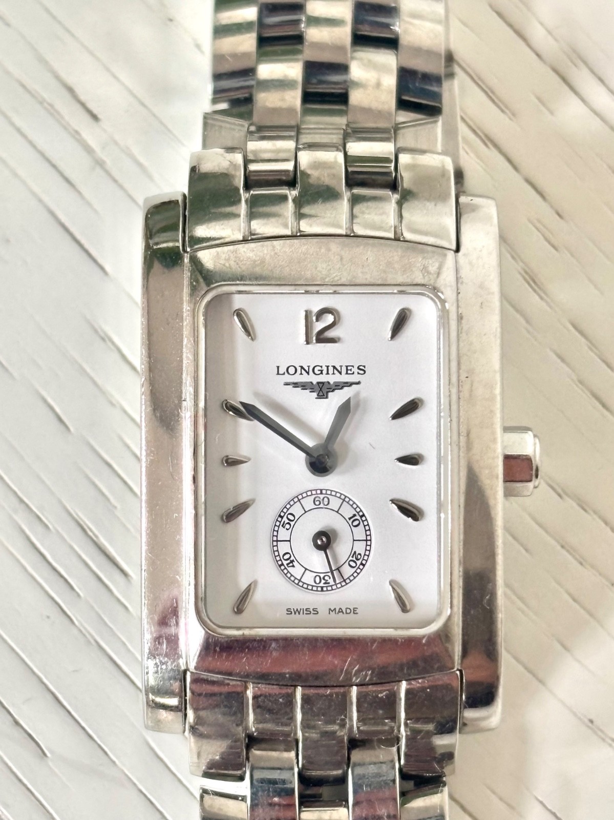 Longines DolceVita Quartz Ladies StainlessSteel Watch EXCELLENT CONDITION