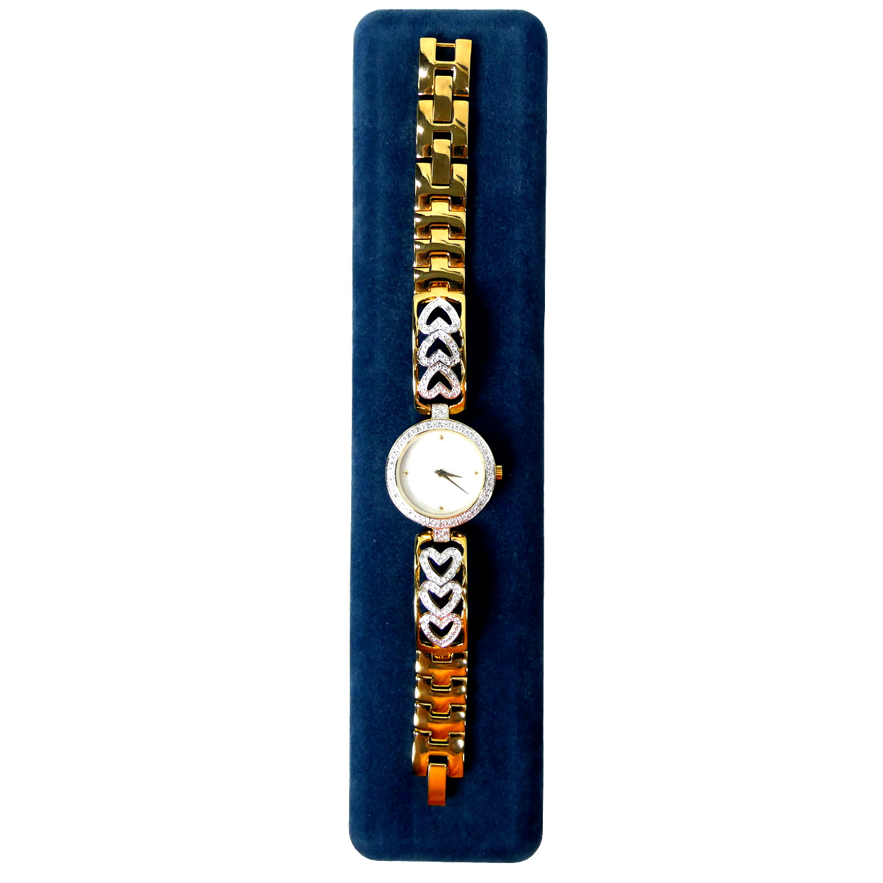 New Bradford Exchange Love Always Diamond Heart Watch With Engraving