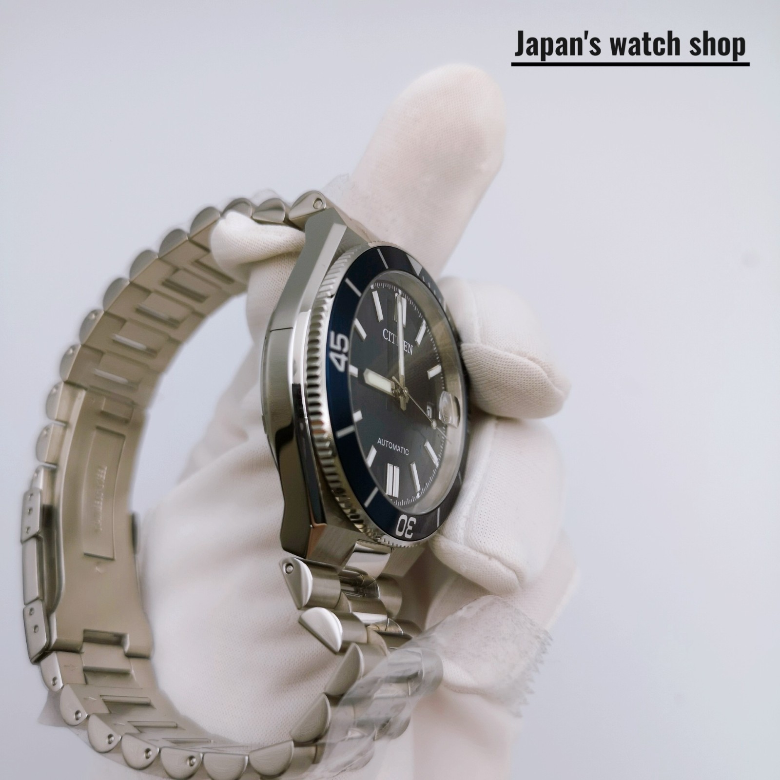 CITIZEN TSUYOSA NJ0230-59L Black Automatic Sapphire Men’s Watch New in Box