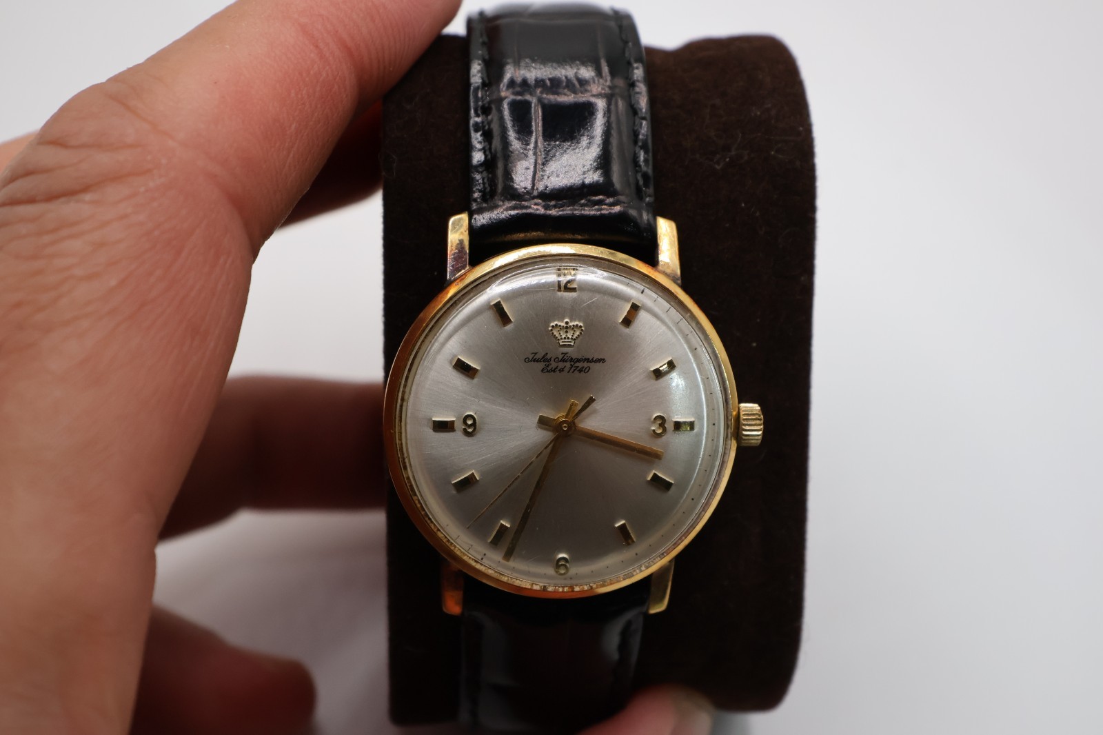 Vintage Jules Jurgensen Men’s Dress Watch – 10K Gold Filled – Working Order