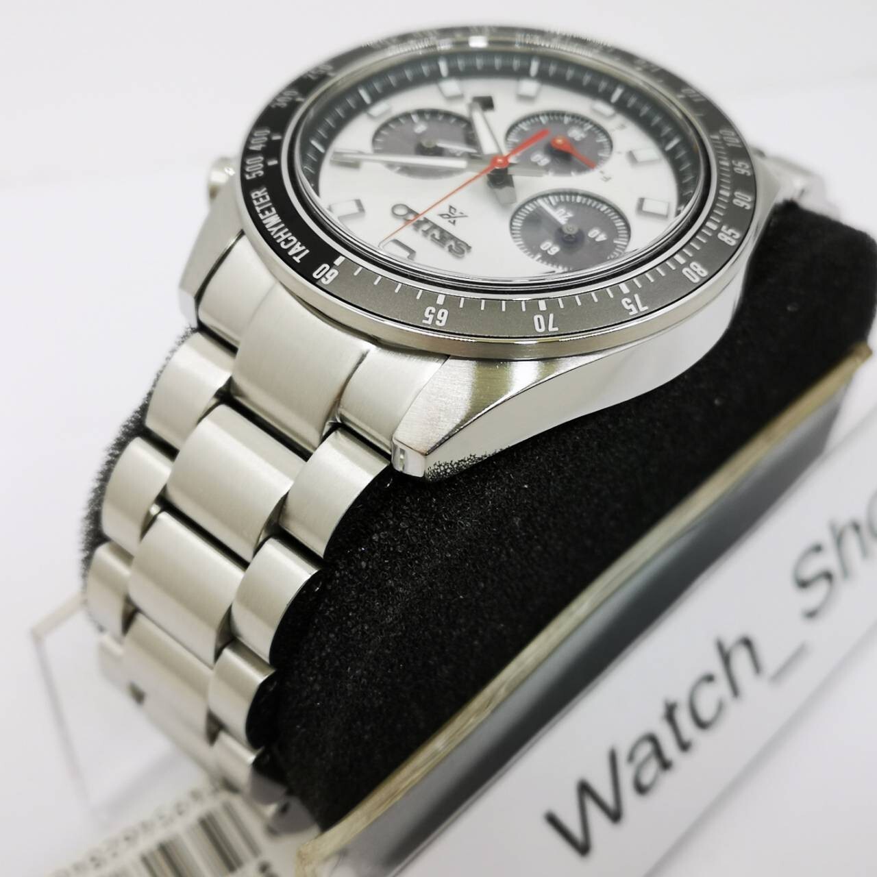 SEIKO PROSPEX SPEEDTIMER SBDL095 Panda Solar Chronograph Men’s Watch New in Box
