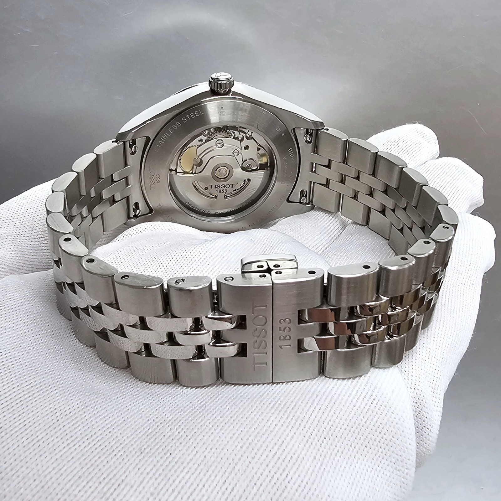 Tissot Ballade COSC Auto 39mm Green Dial Watch T156.408.11.093.00 Store Display