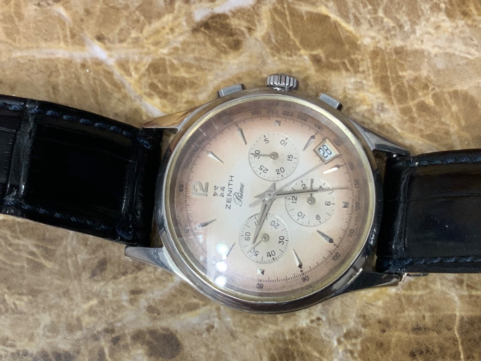 Zenith Prime Chronograph! Manual Wind! READ!