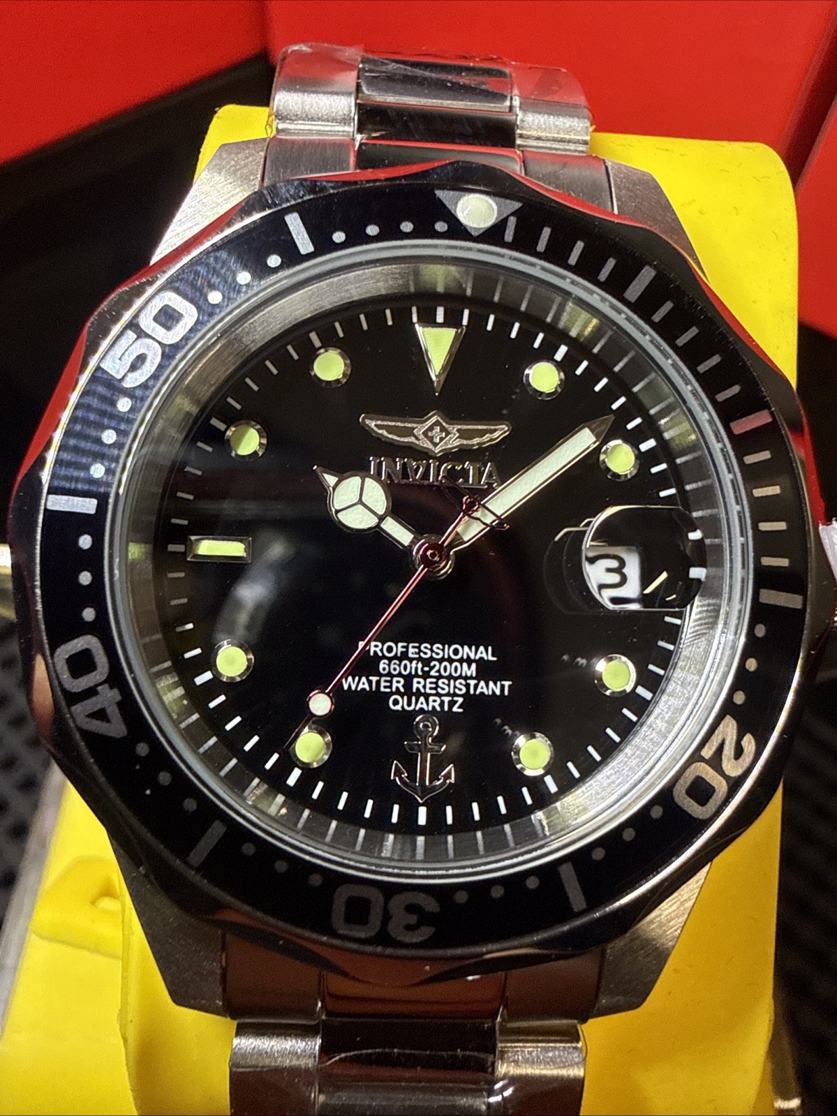 Invicta Ocean Voyage Men’s Stainless Steel Watch 37.5mm 47667