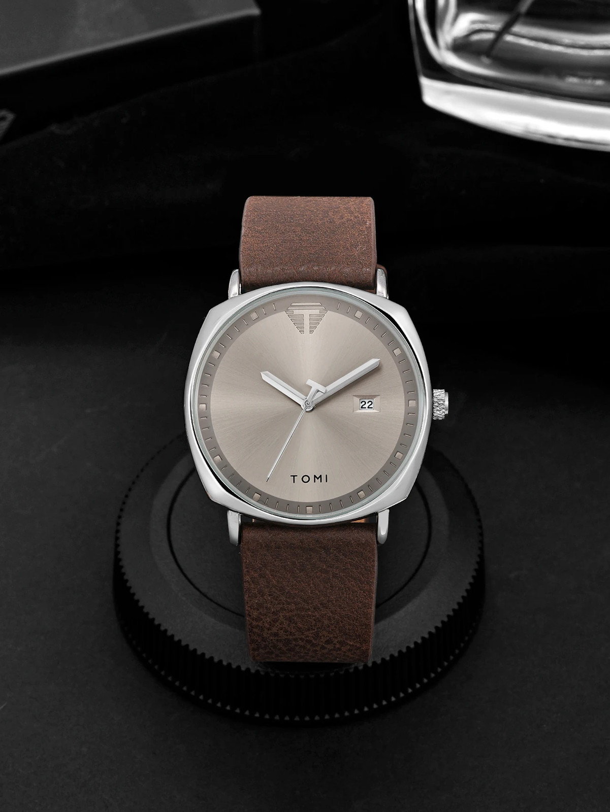 3PCS Men Quartz Watch Wallet Gift Box Set Classic Versatile High Quality Gift