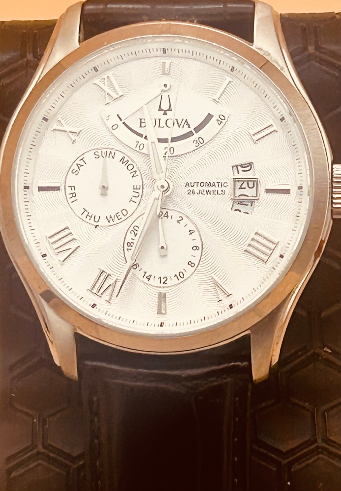 Bulova WILTON Men’s Automatic 26 Jewels Watch W/ 40 Power Reserve