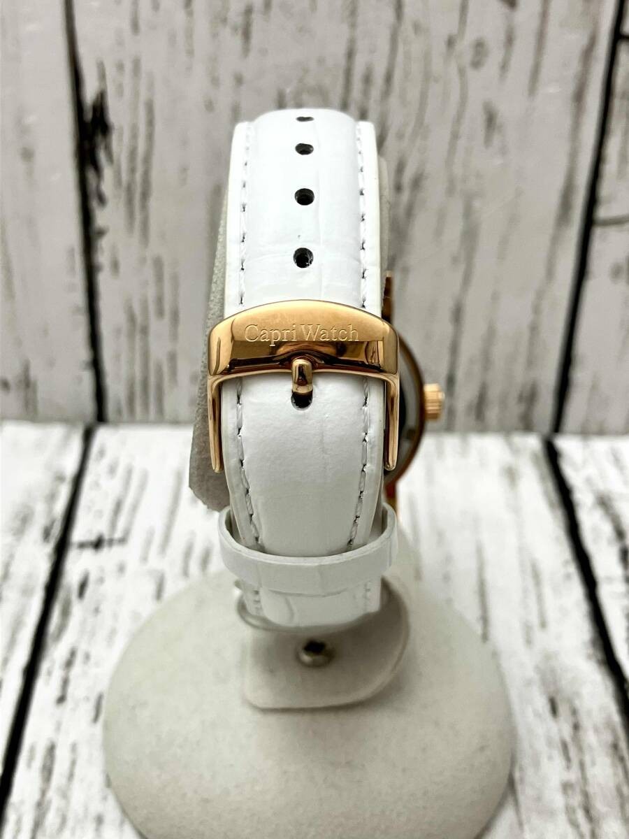 CAPRI WATCH 2039 Quartz Ladies Wristwatch 18cm Slightly Worn Authentic Capri