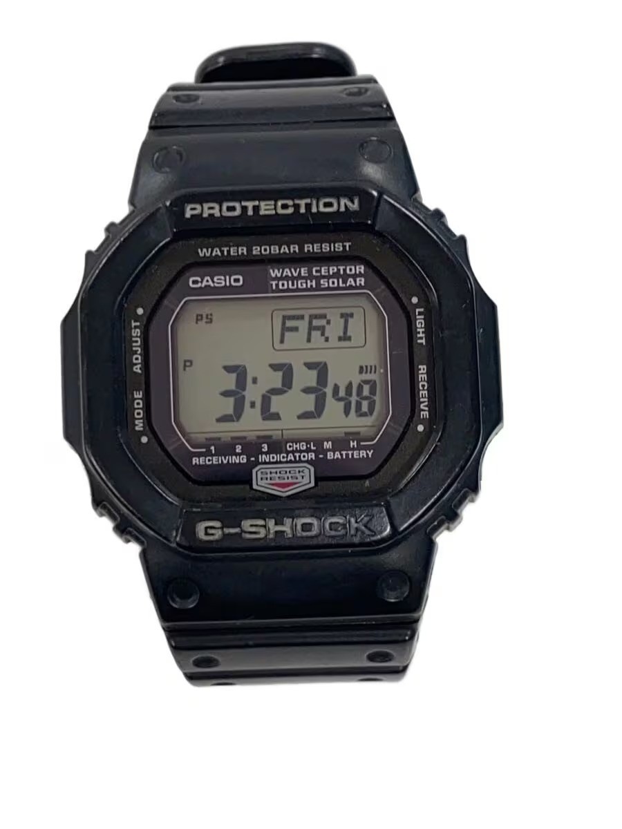 CASIO G-SHOCK GW-5600J-1JF Black Resin Tough Solar Digital Watch
