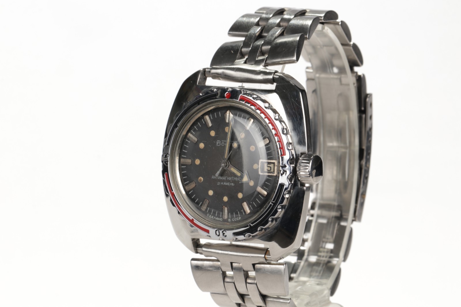 Vintage Soviet watch VOSTOK Amphibia 2416 Komandirskie/Ministerskie Made in USSR