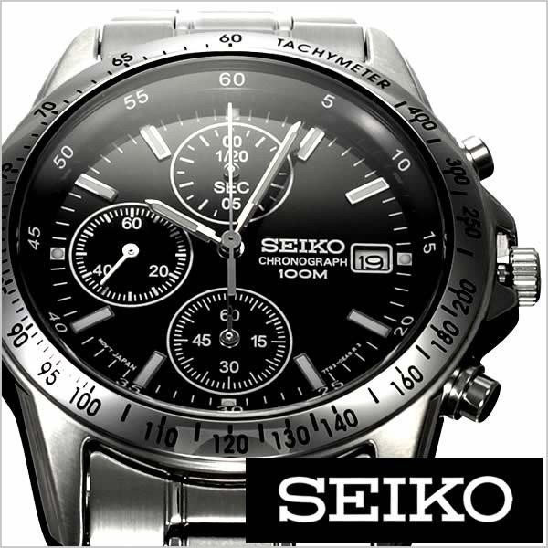 SEIKO watch chronograph men’s watch SND367PC