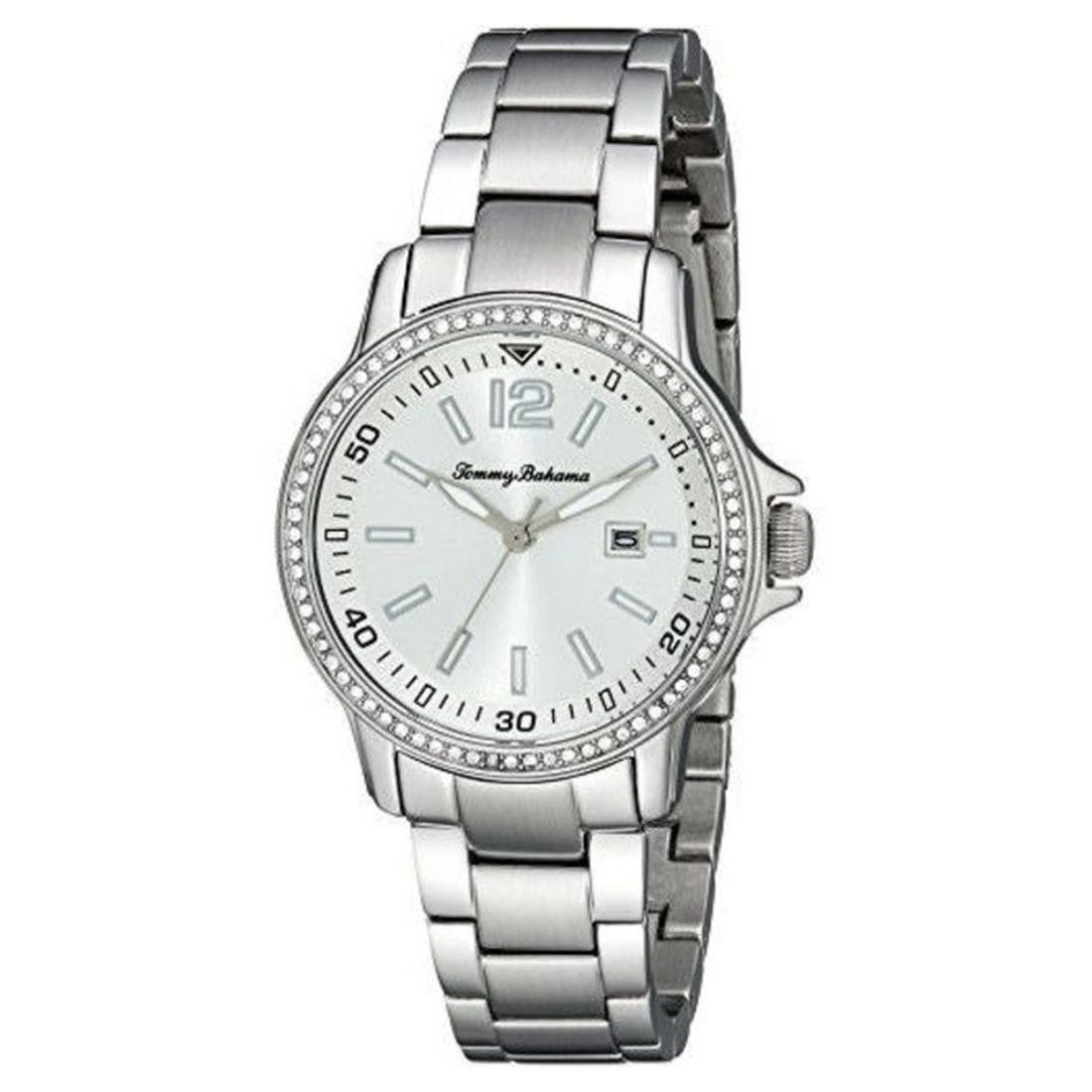 Tommy Bahama Women’s Silver Dial Quartz Watch TB4060