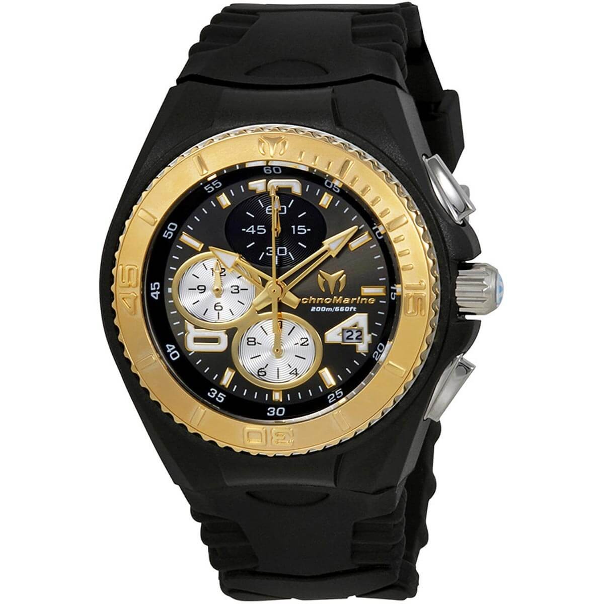 Technomarine Women’s Watch Cruise JellyFish Dark Grey Dial Black Strap TM-115100