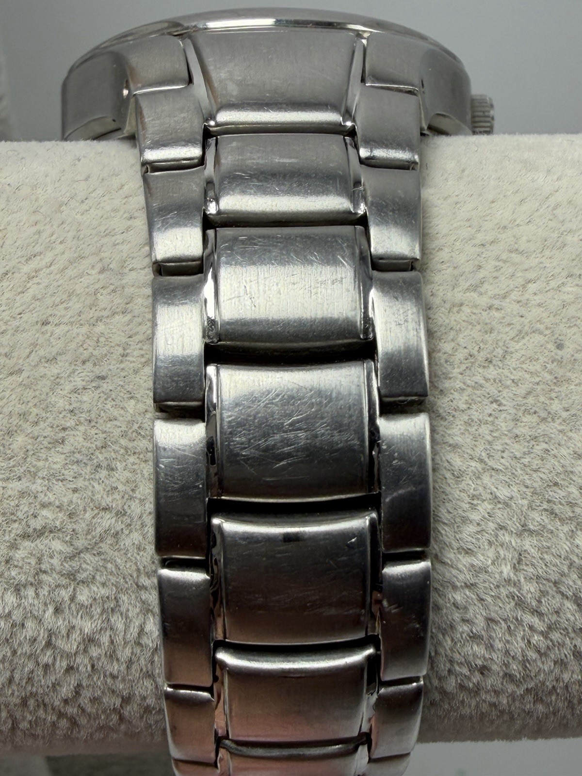 Scratched Face Fossil JR-8096 Big Tic New Batteries Mens Watch 40MM 8″