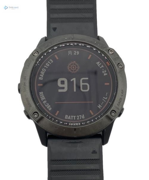 GARMIN fenix 6X Pro Dual Power Ti Black DLC Smartwatch 40mm Men
