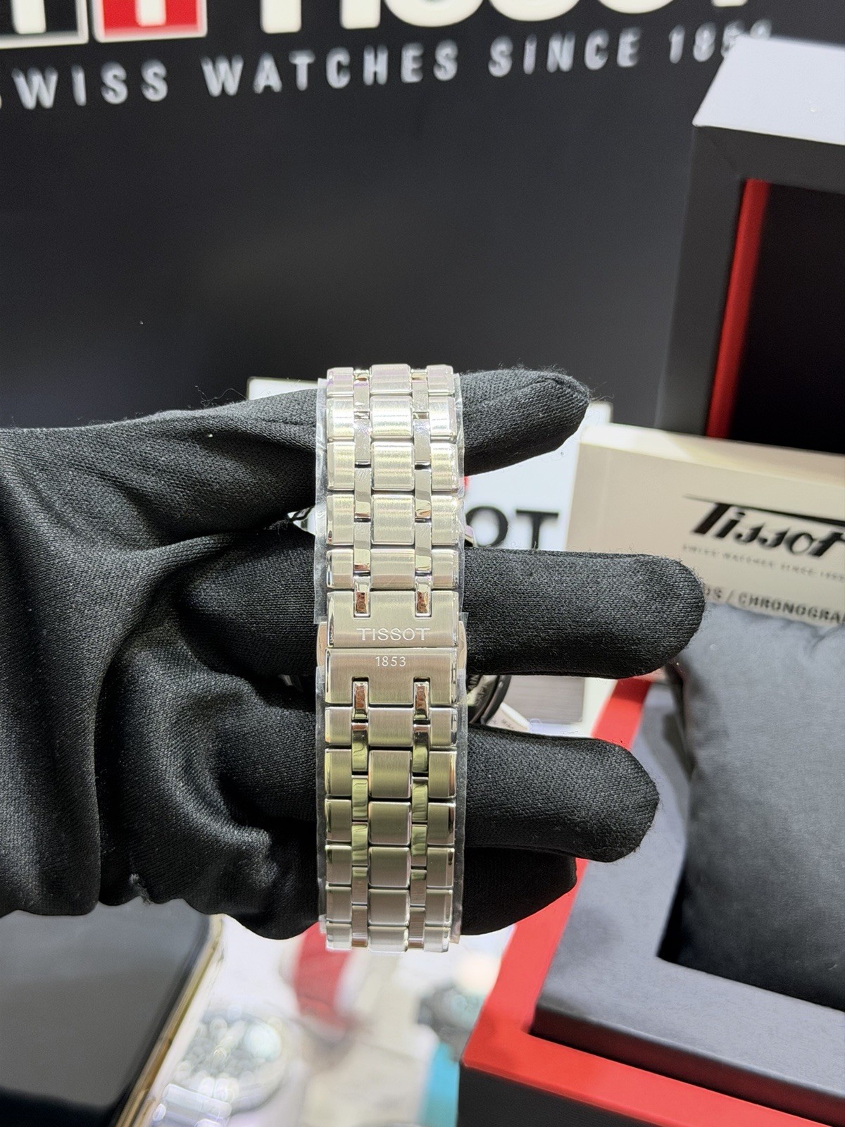 New Tissot CHEMIN DES TOURELLES 42MM Gunmetal Men’s Watch T139.407.11.068.00