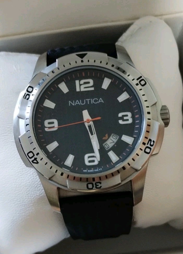 NAUTICA Quartz Watch. Miyota Japanese Movement. VERY USED!
