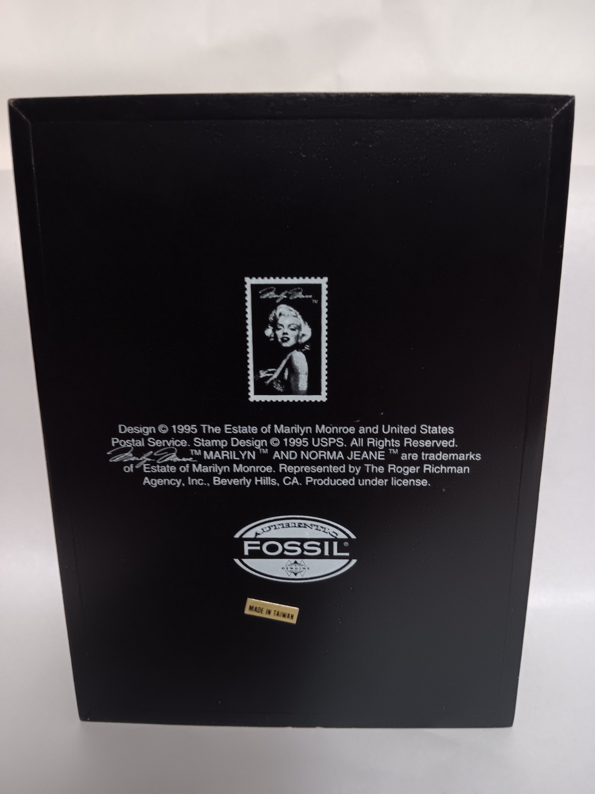 Limted Edition Marilyn Monroe Fossil Watch Postage Stamp Design 2,305/20,000