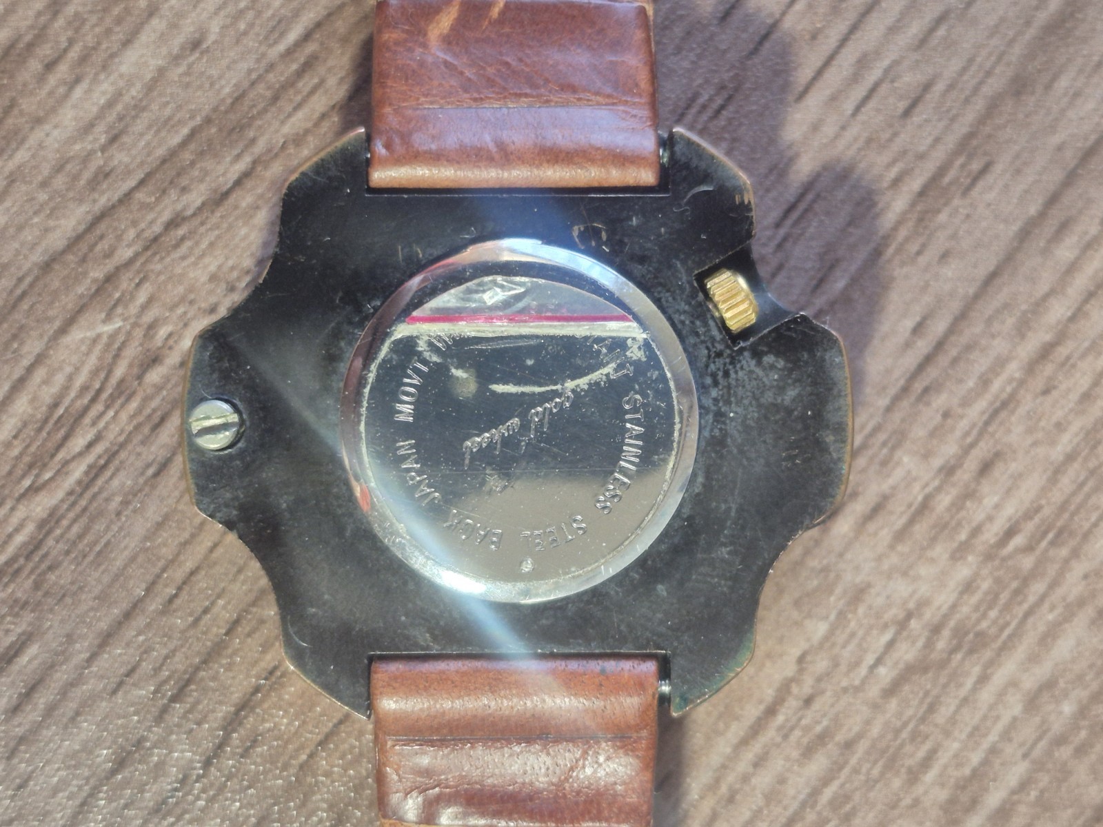 Vintage Python 357 Mag Revolver Cylinder Quartz Watch 41mm Men’s Leather Band