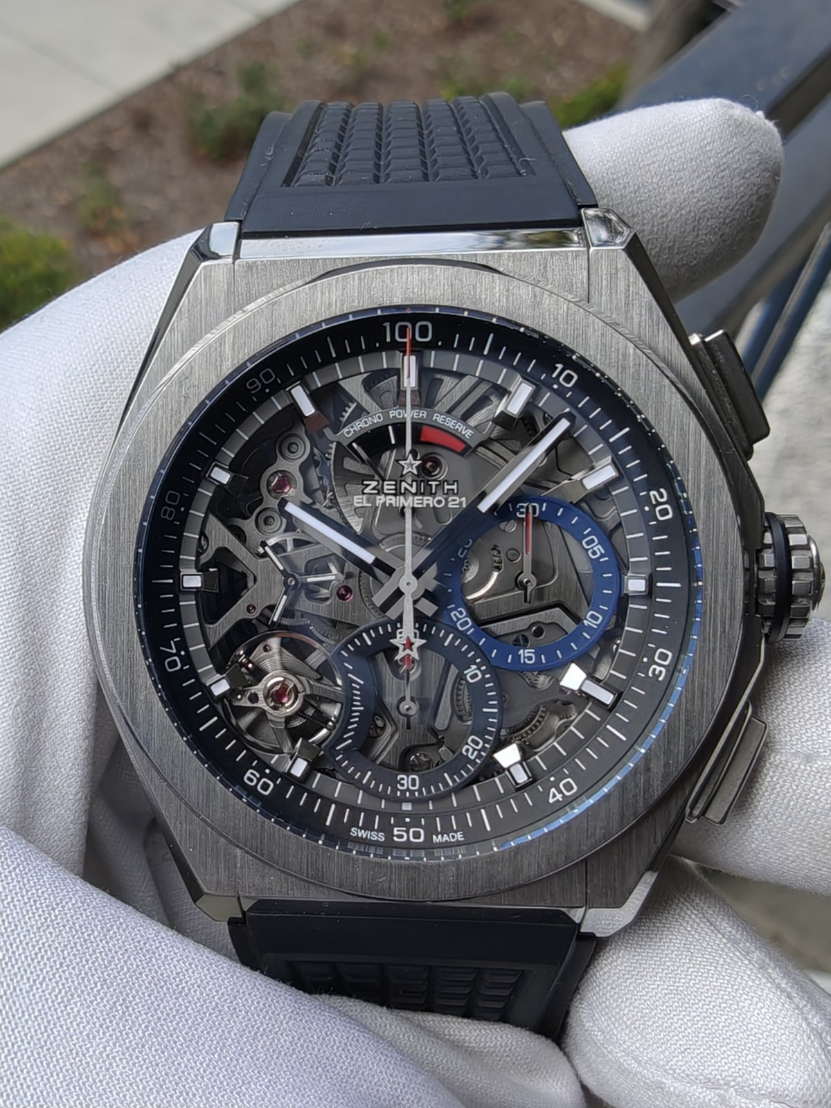 Zenith Defy Gray Men’s Watch – 95.9000.9004/78.R782