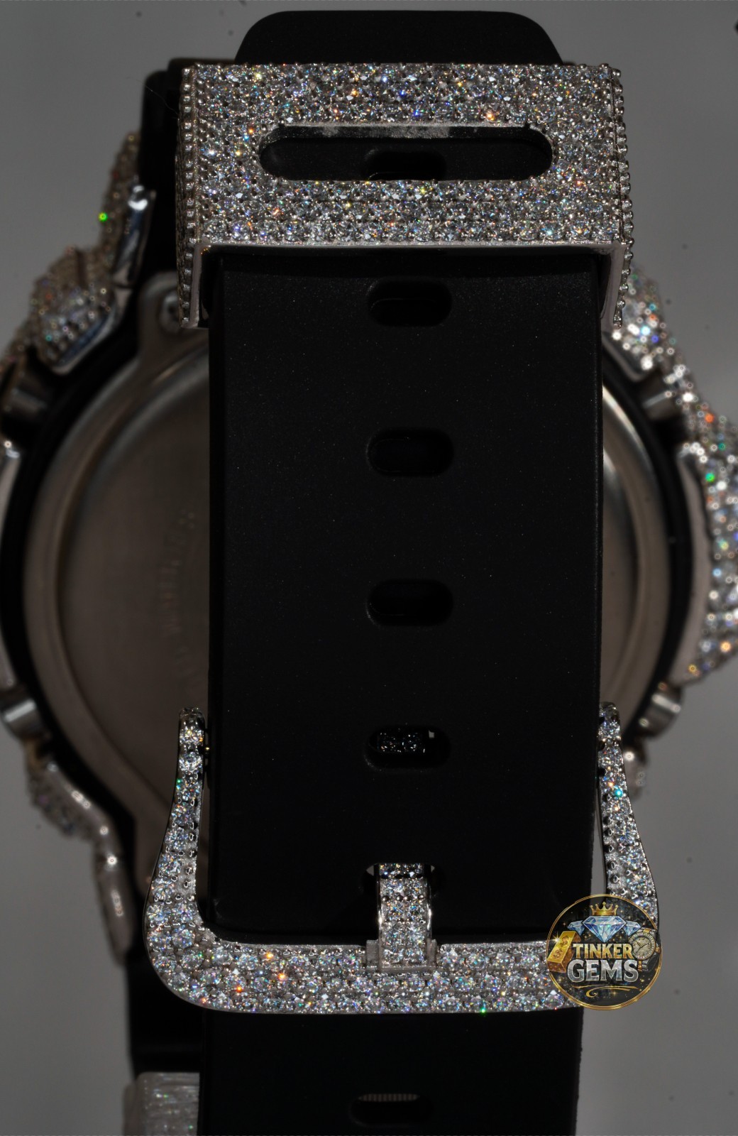 Moissanite dw6900 Iced Out G Shock DW-6900 bussdown