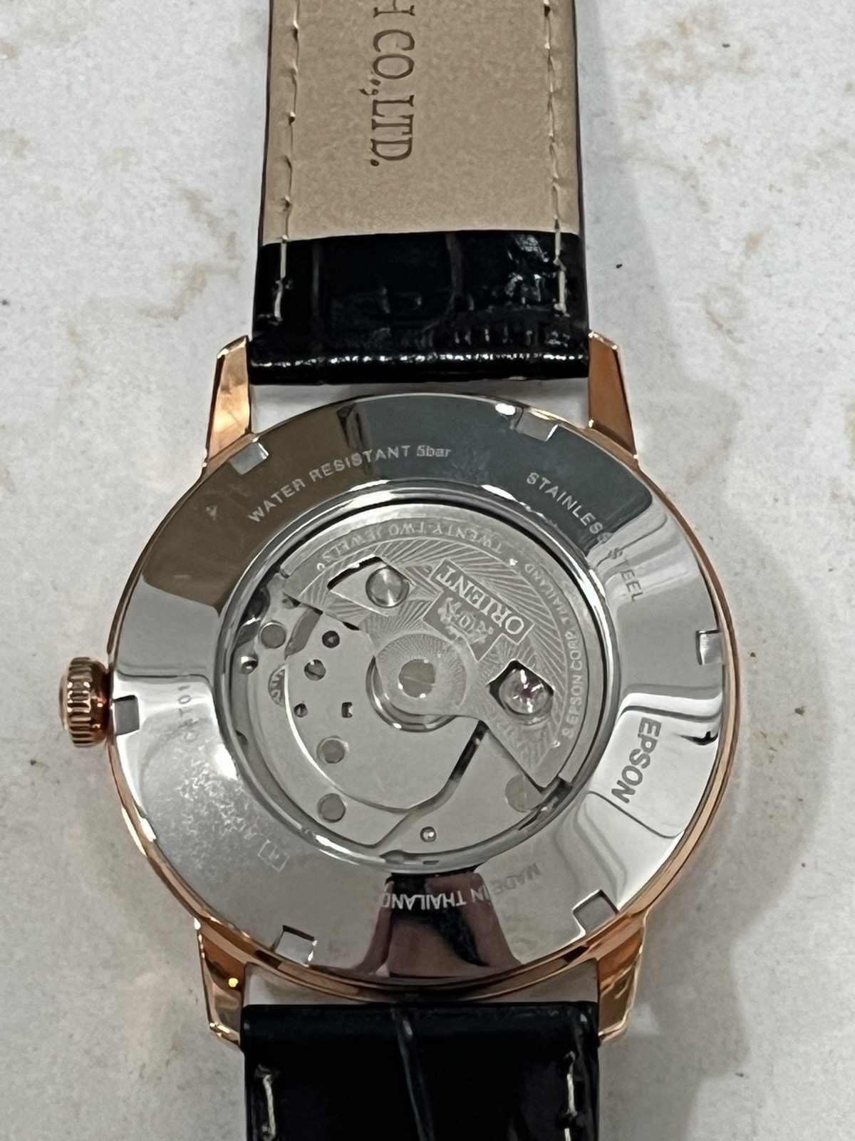 Orient Bambino Open Heart Automatic Watch FAG00003W0