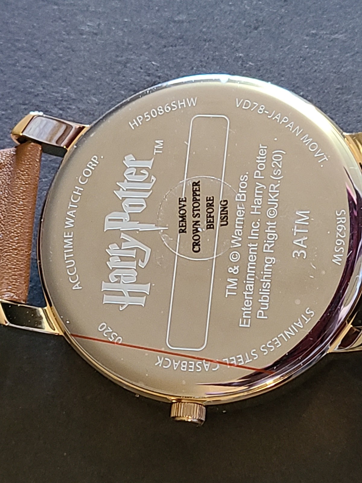 Harry Potter Accutime Lim Ed Golden Snitch Watch 2020 New in Box, Sub Dial