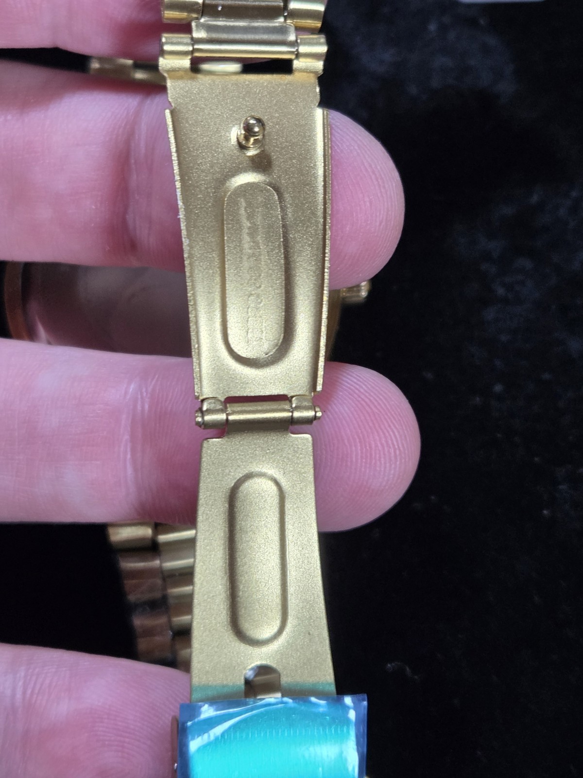 Invicta Specialty I 69008 Green Dial, Gold Case, Gold Bezel, Gold Band
