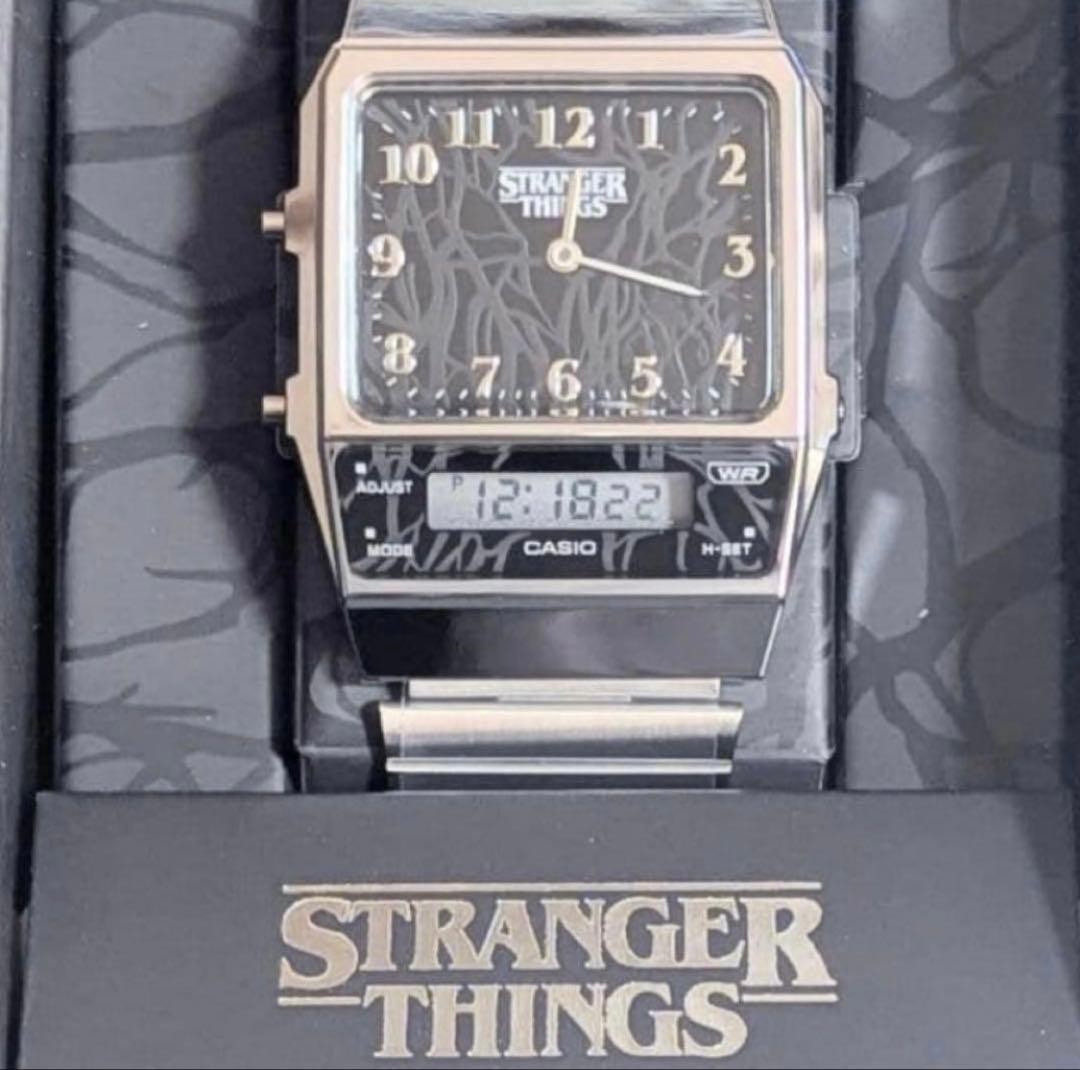 New AQ 800EST 1AJR CASIO STRANGER THINGS