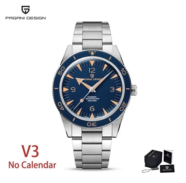 PAGANI Design 2024 41mm Men’s Automatic Mechanical Watch Stainless Steel Classic