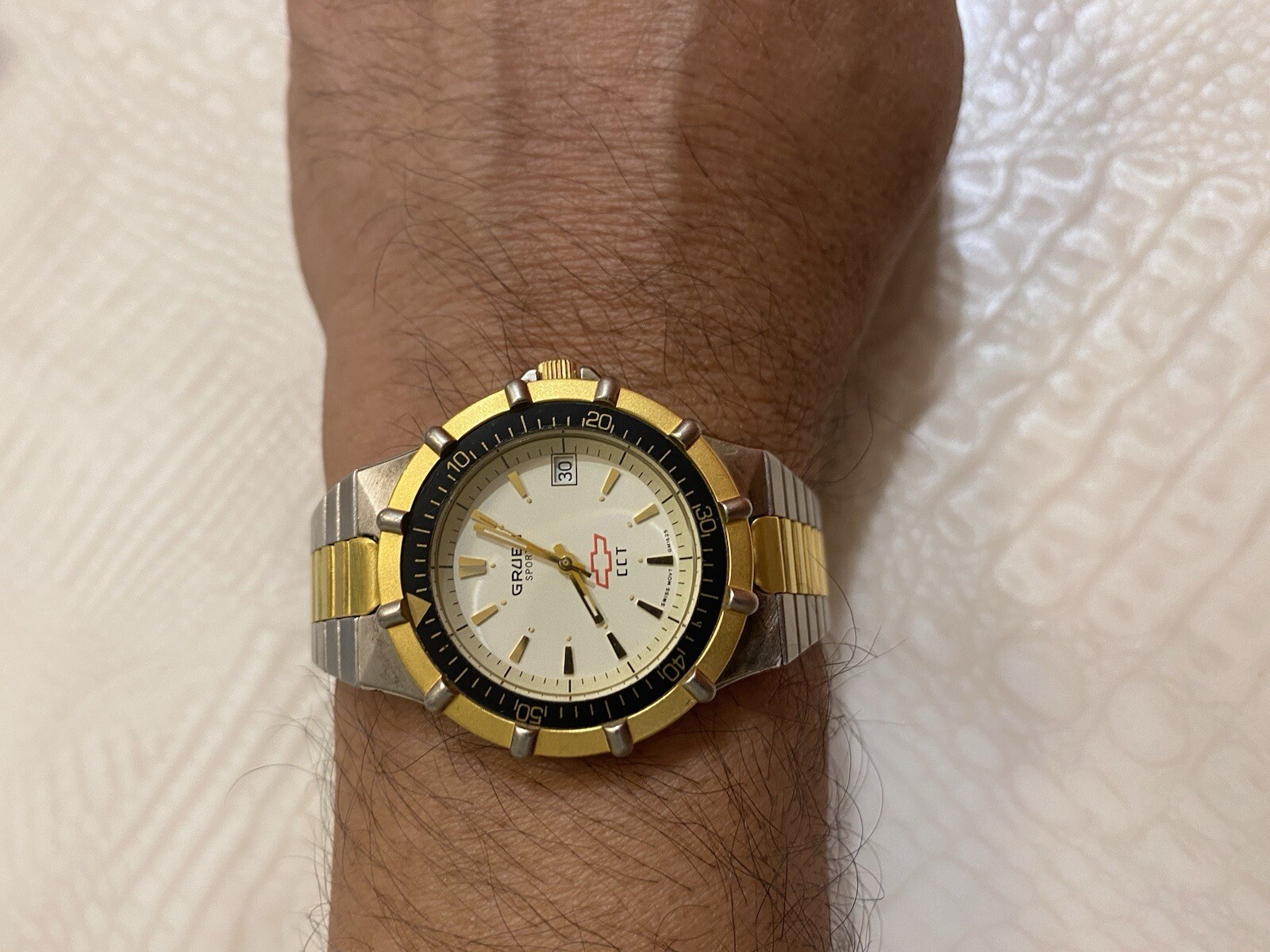 GRUEN WATCH VINTAGE MENS