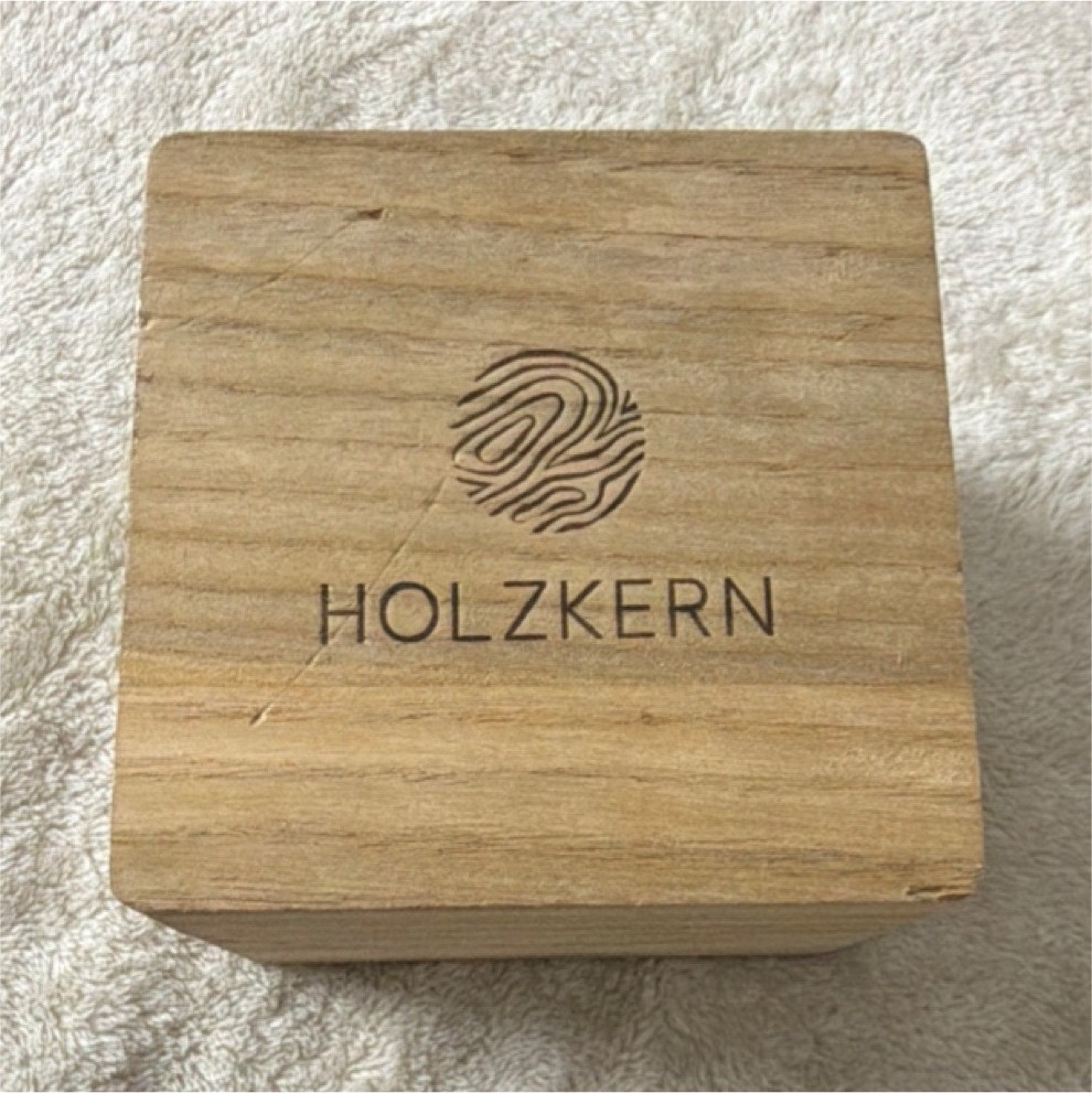 Holzkern Automatic Men’s Wristwatch Gold Black w/ Box & Papers